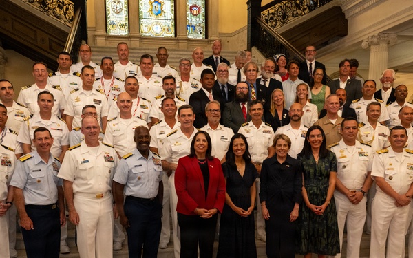 Massachusetts State House Captain's Reception
