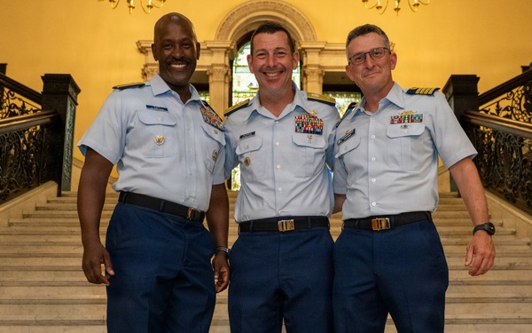 Massachusetts State House Captain's Reception