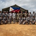 Philippine Coast Guard commandant visits 15th MEU command, Philippine service members