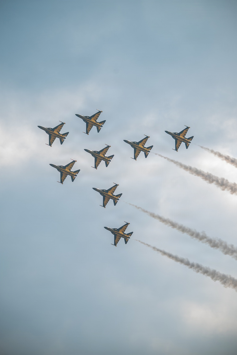 ROKAF Black Eagles Independence Day Rehearsal