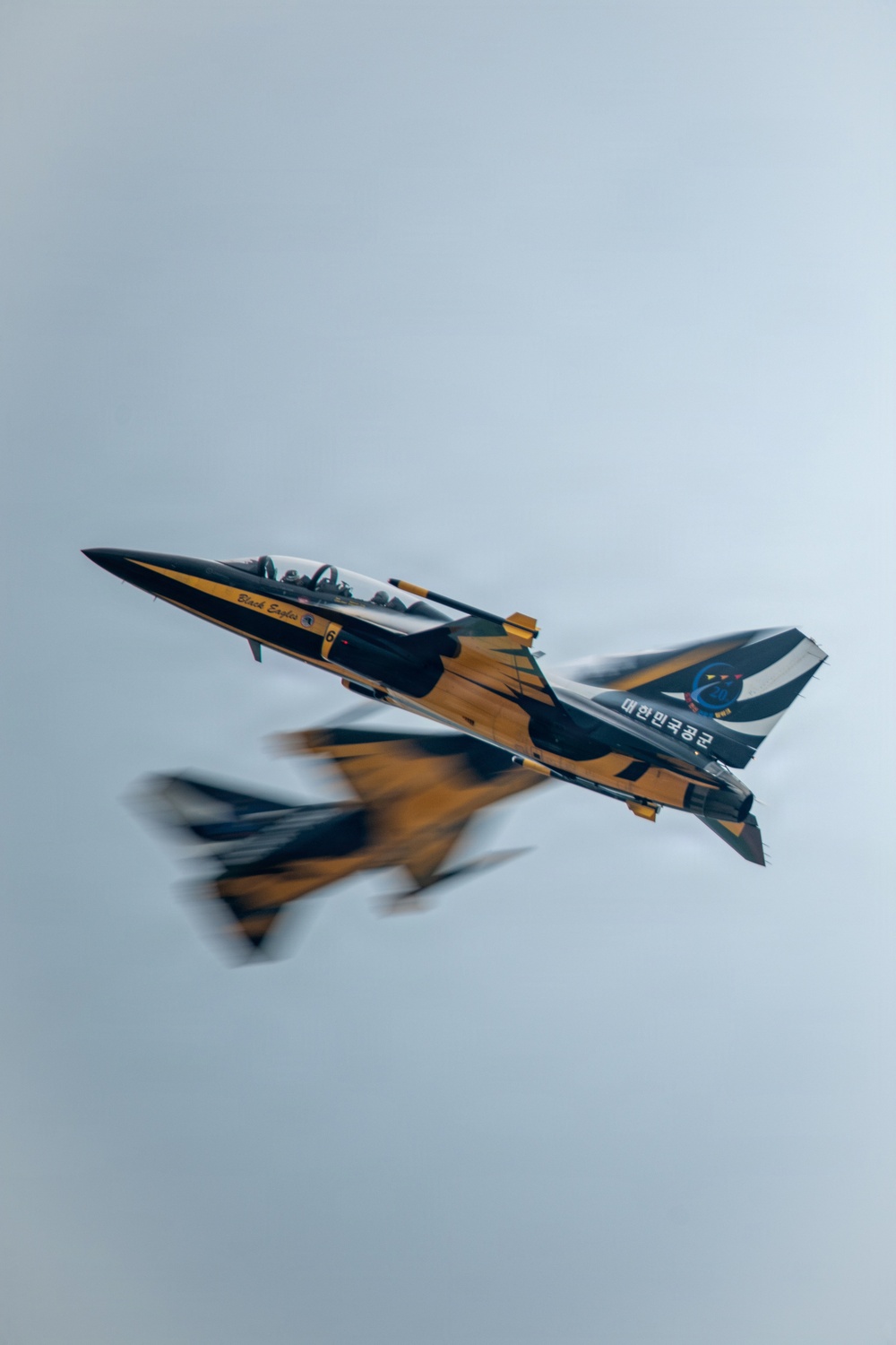 ROKAF Black Eagles Independence Day Rehearsal