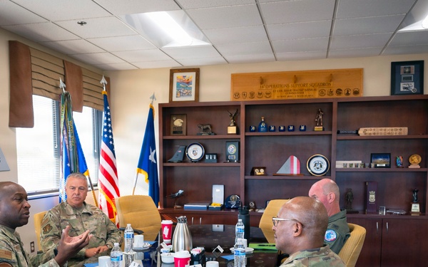 Illinois ANG Leadership visits AFSOUTH, observes TFI in action