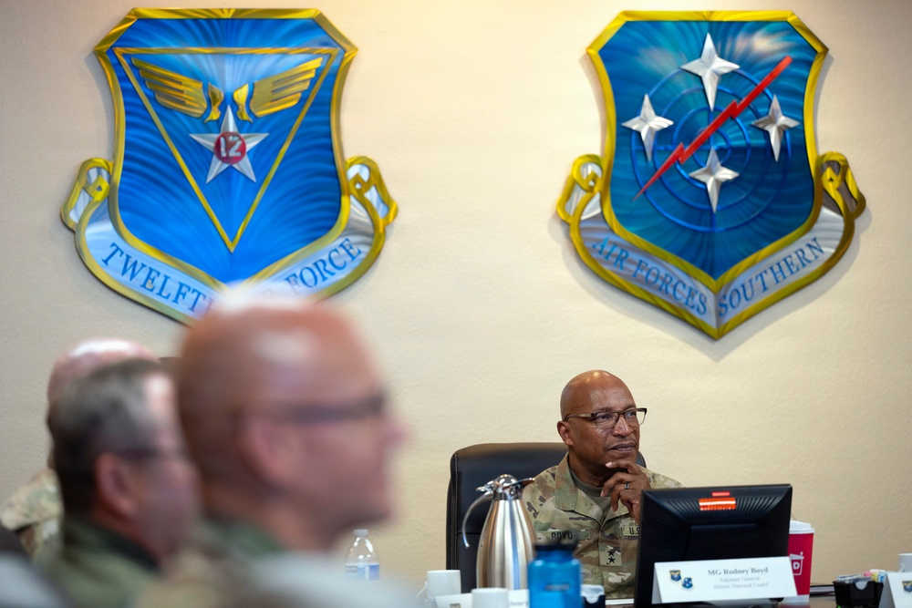 Illinois ANG Leadership visits AFSOUTH, observes TFI in action