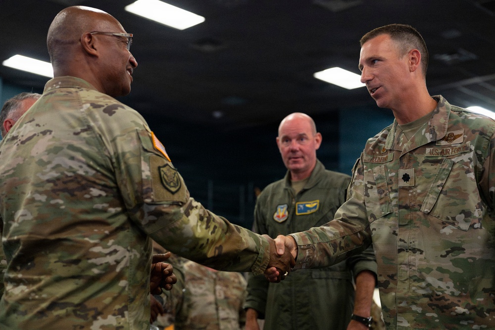 Illinois ANG Leadership visits AFSOUTH, observes TFI in action