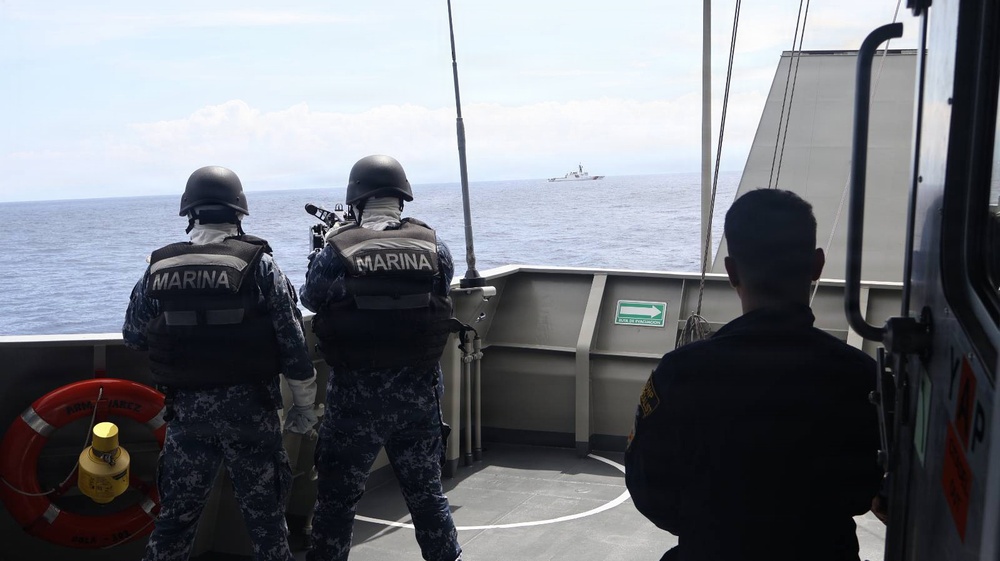 Philippine Coast Guard conducts multinational exercise with ARM Juárez during RIMPAC 2026
