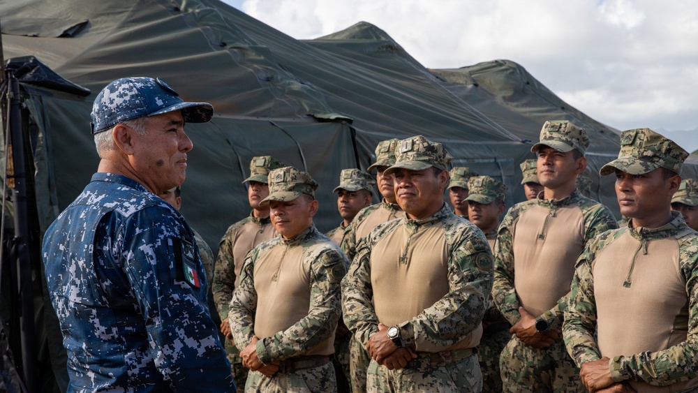 Mexican Navy Counter Admiral visits Marine Corps Base Hawaii during RIMPAC 2026