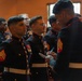 Inaugural Marine Corps Air Station Iwakuni Sergeants Course Completes Dress Blues Inspection