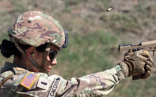 KFOR RC-E U.S., Polish Soldiers conduct combined range operations at Camp Bondsteel