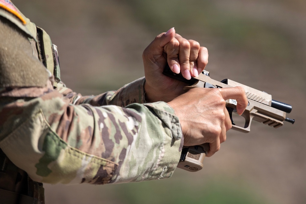 KFOR RC-E U.S., Polish Soldiers conduct combined range operations at Camp Bondsteel