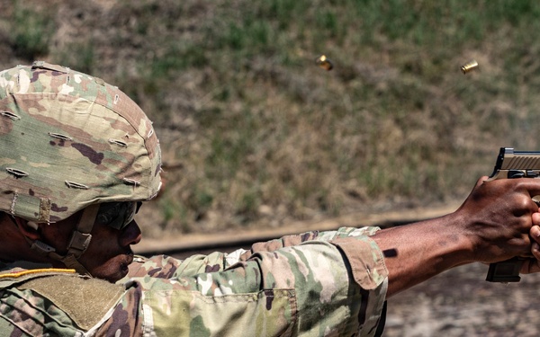 KFOR RC-E U.S., Polish Soldiers conduct combined range operations at Camp Bondsteel