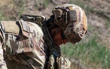 KFOR RC-E U.S., Polish Soldiers conduct combined range operations at Camp Bondsteel