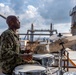 Pacific Partnership Band plays aboard Royal Australian Navy HMAS Choules (L100) during replenishment-at-sea