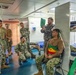 Royal Australian Navy medics train Pacific Partnership 2026 medical personnel on extrication device aboard HMAS Choules (L100)