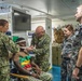Royal Australian Navy medics train Pacific Partnership 2026 medical personnel on extrication device aboard HMAS Choules (L100)