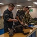 Pacific Partnership 2026 veterinarian conducts canine TCCC training aboard Royal Australian Navy HMAS Choules (L100)