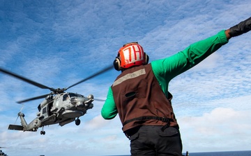 George Washington Conducts Flight Operations