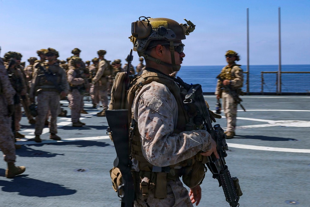 Comstock Conducts Rescue and Assist Drill