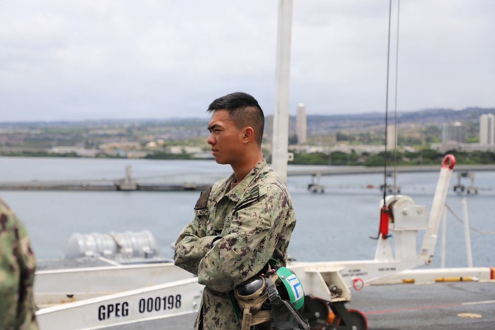 U.S. Navy sailor Pearl Harbor, Hawaii