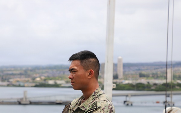 U.S. Navy sailor Pearl Harbor, Hawaii