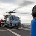 USS Mustin conducts flight operations
