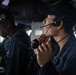 USS Mustin conducts a replenishment-at-sea with USNS Carl Brashear