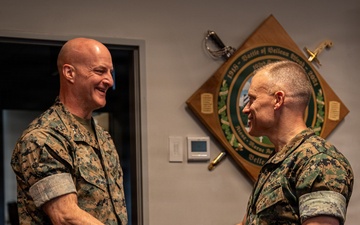MARFOREUR/AF Commander welcomes EUCOM J-3 Deputy Director