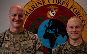 MARFOREUR/AF Commander welcomes EUCOM J-3 Deputy Director