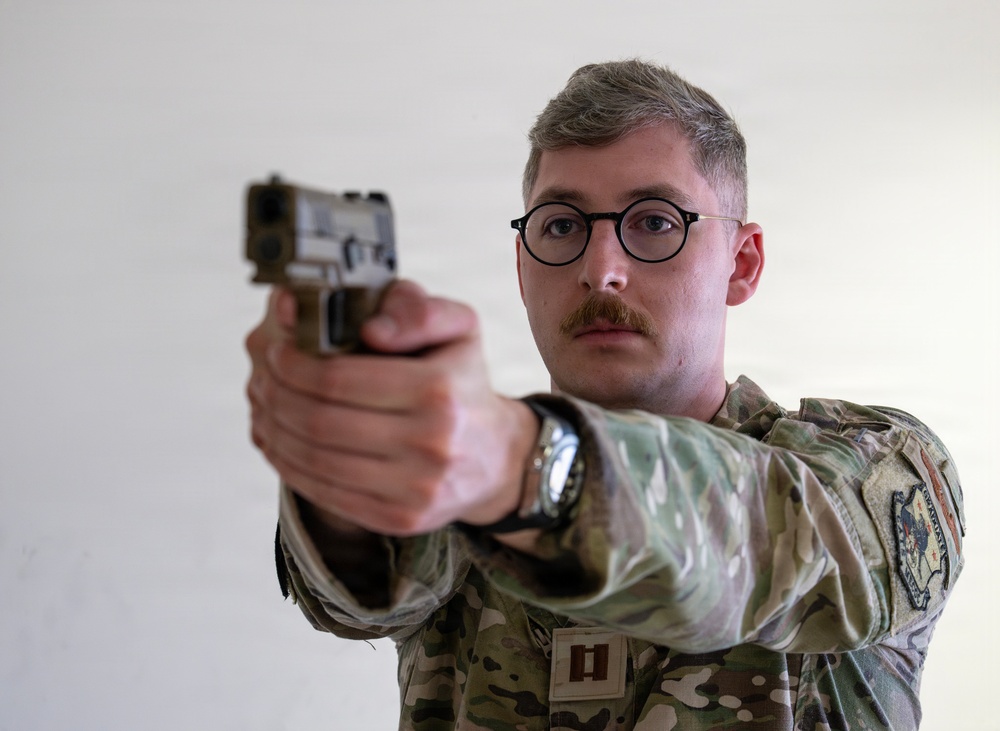 Weapons training with 48 FW, 100 ARW