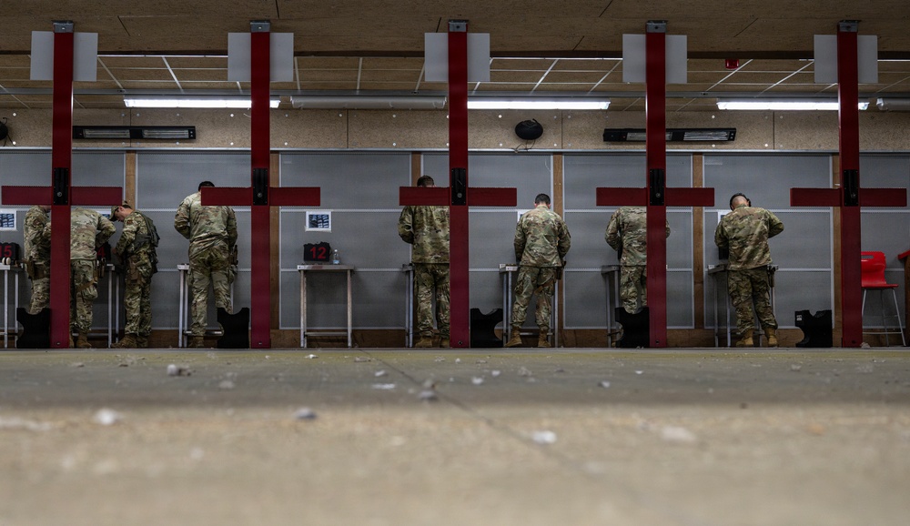 Weapons training with 48 FW, 100 ARW