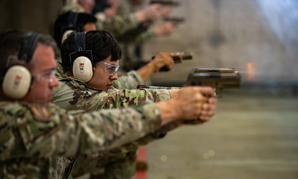 Weapons training with 48 FW, 100 ARW