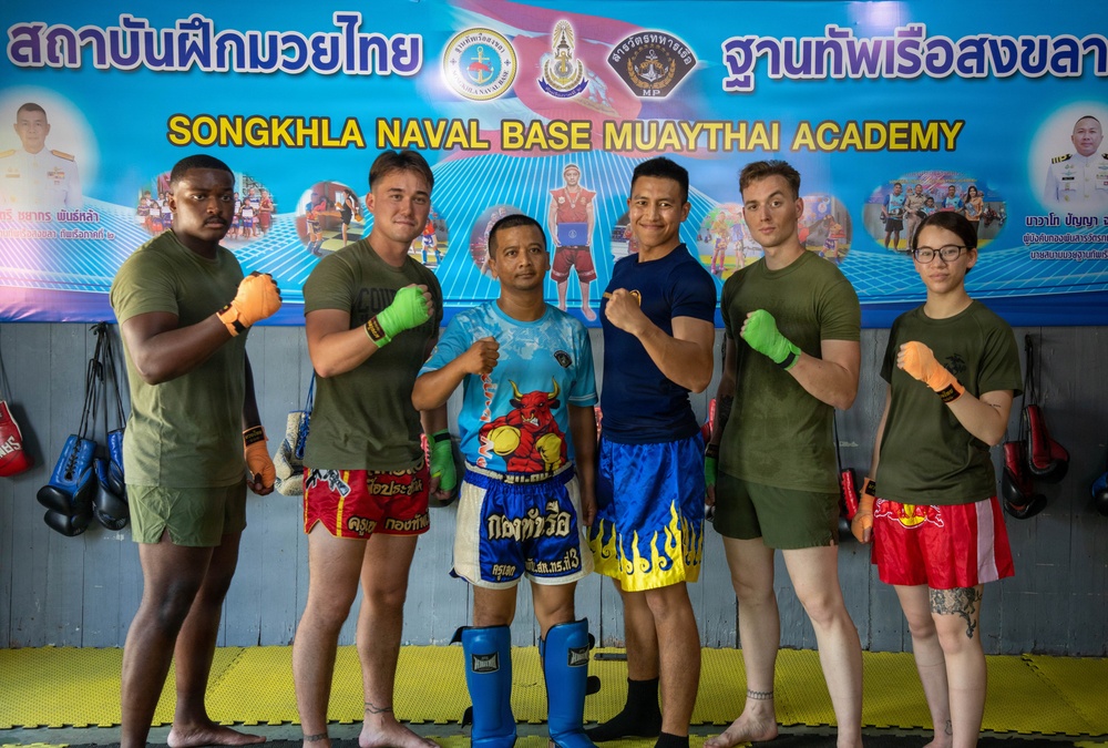 U.S. Marines, Royal Thai Navy Conduct Train in Muay Thai Kickboxing During CARAT Thailand 2026