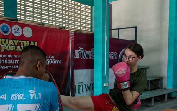 U.S. Marines, Royal Thai Navy Conduct Train in Muay Thai Kickboxing During CARAT Thailand 2026