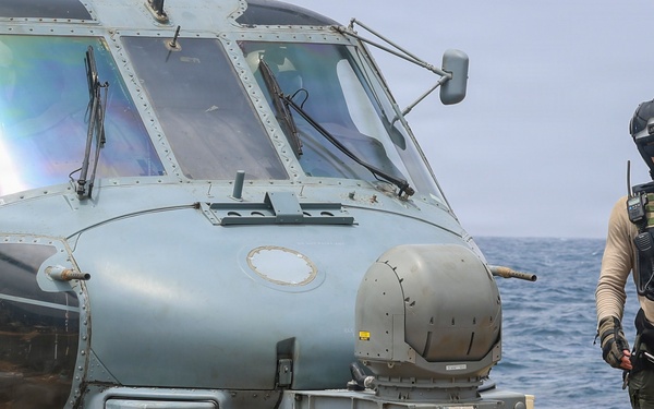 Delbert D. Black Conducts Flight Operations