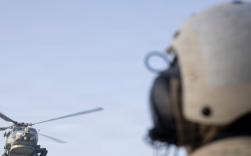 Delbert D. Black Conducts Flight Operations