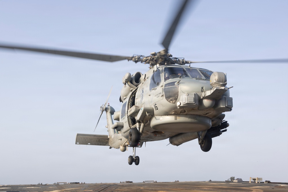 Delbert D. Black Conducts Flight Operations