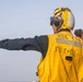 Delbert D. Black Conducts Flight Operations