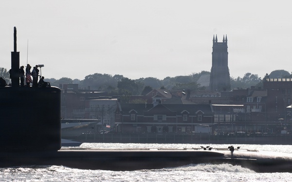 USS Albany (SSN 753)  Returns