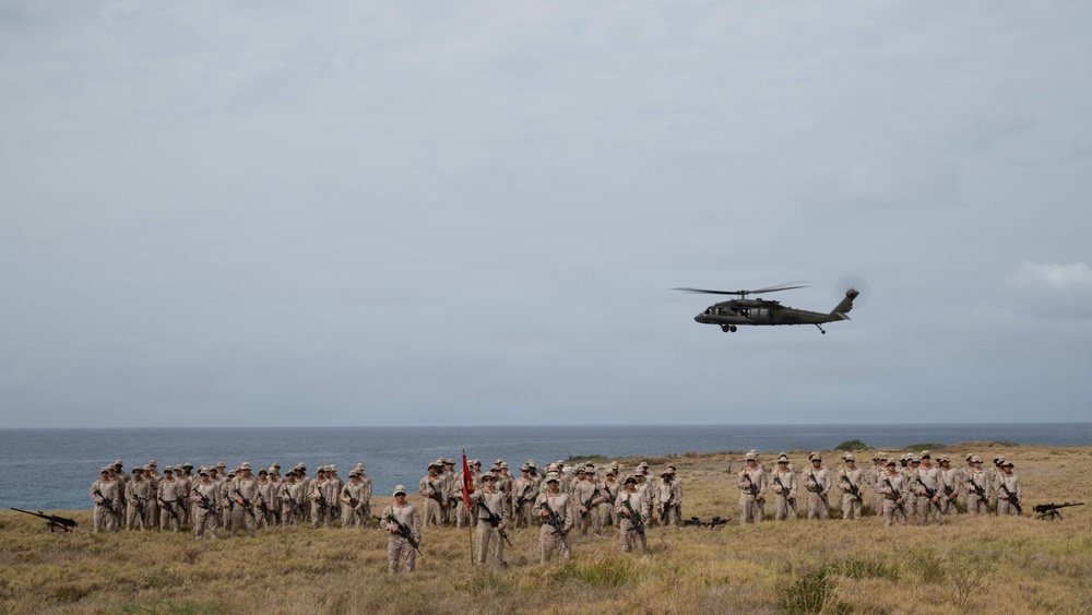 1st Battalion 10th Marines Delta Battery Departing