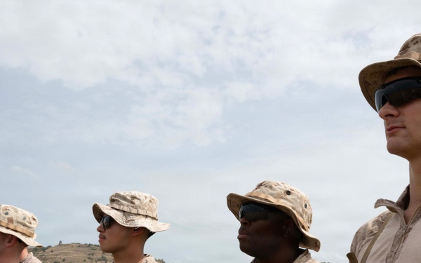 1st Battalion 10th Marines Delta Battery Departing