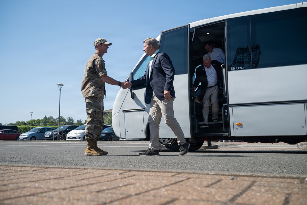Congressional Delegation visits the Liberty Wing