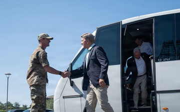 Congressional Delegation visits the Liberty Wing