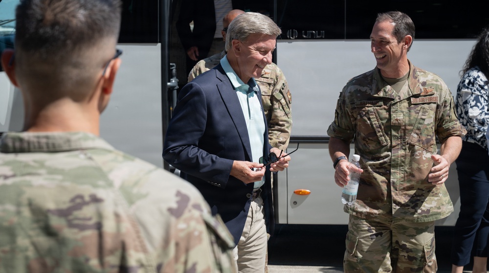 Congressional Delegation visits the Liberty Wing