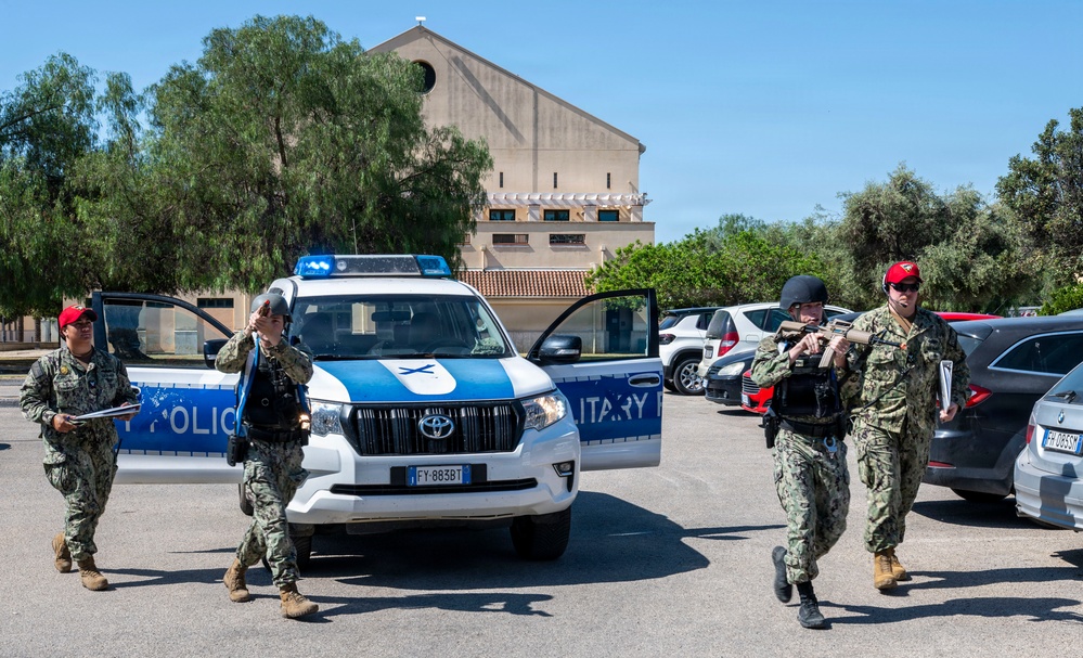 NAS Sigonella Anti-Terrorism Training Team (ATTT) Trains for Active Threat Response