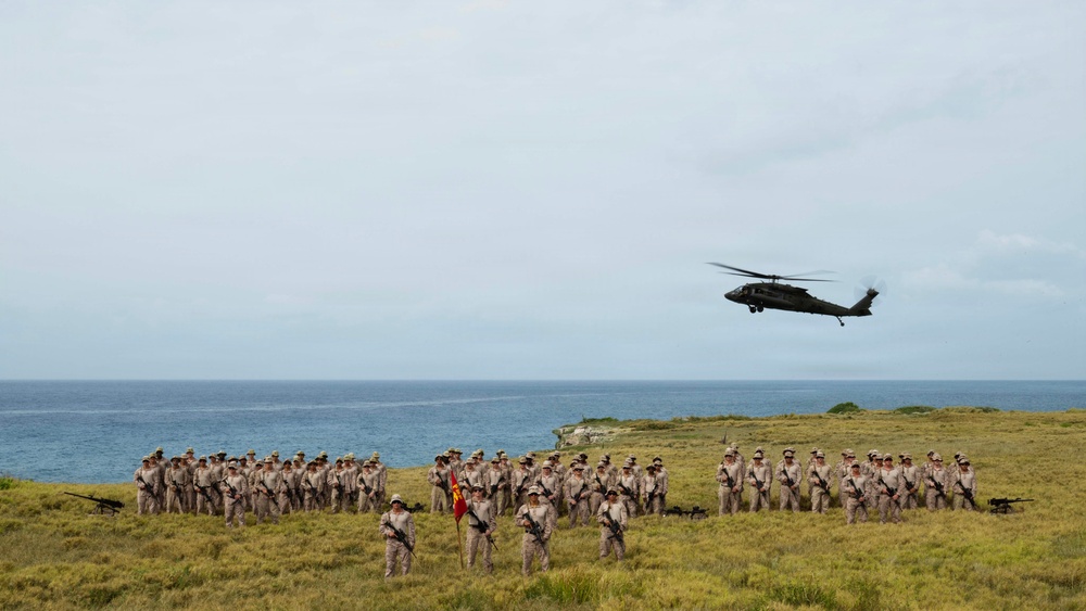 1st Battalion 10th Marines Delta Battery Departing