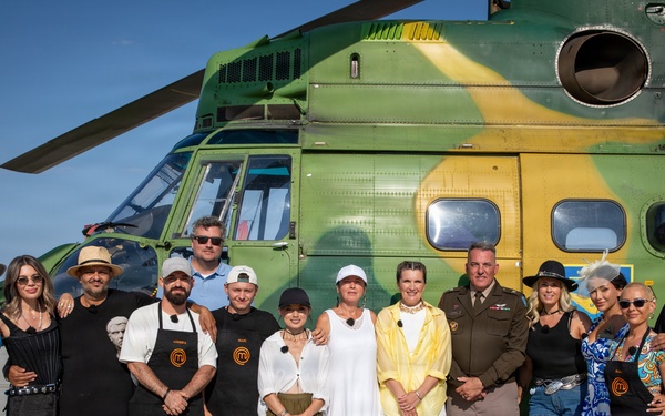 MasterChef România films tv episode at Mihail Kogălniceanu International Airport