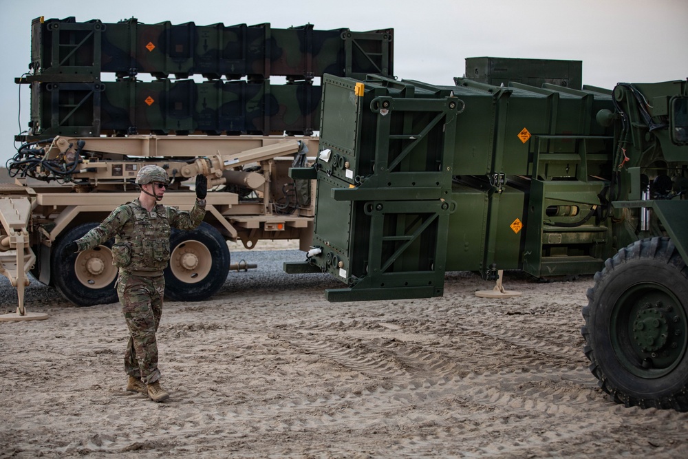 U.S. Army Soldiers Conduct Operations in the Middle East