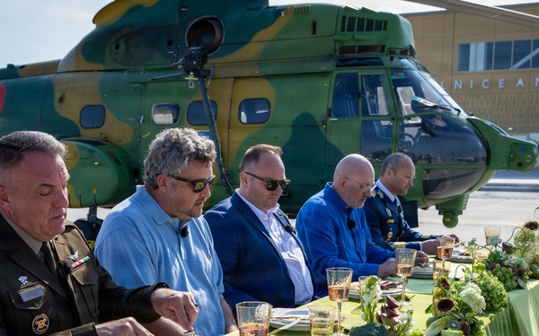 MasterChef România films tv episode at Mihail Kogălniceanu International Airport