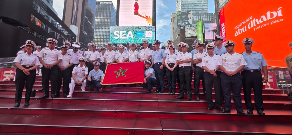 International Naval Review Red Stair Photo