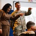 KFOR Soldiers engage students during outreach in Gjilan