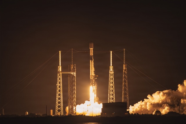 Starlink 10-45 Launches from Cape Canaveral Space Force Station